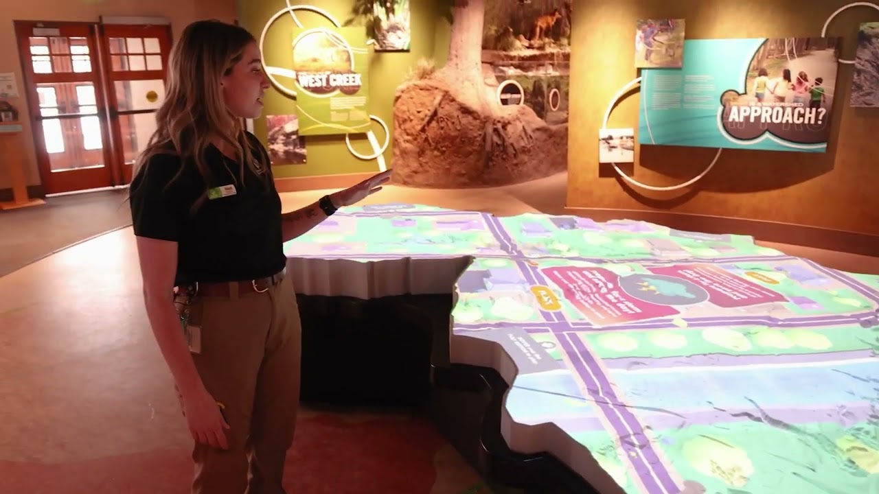 Watershed Stewardship Center Interactive Topography Map & Creekside Classroom