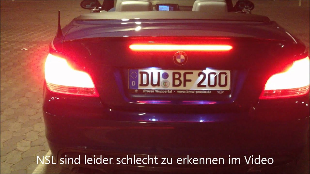 BFD Brake Force Display - Blinkendes Bremslicht bei Notbremsung