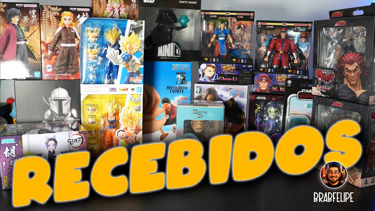 MINHA COLEÇÃO EXPLODIU! Abri uma CAIXA LOTADA de Action Figures - VEM VER