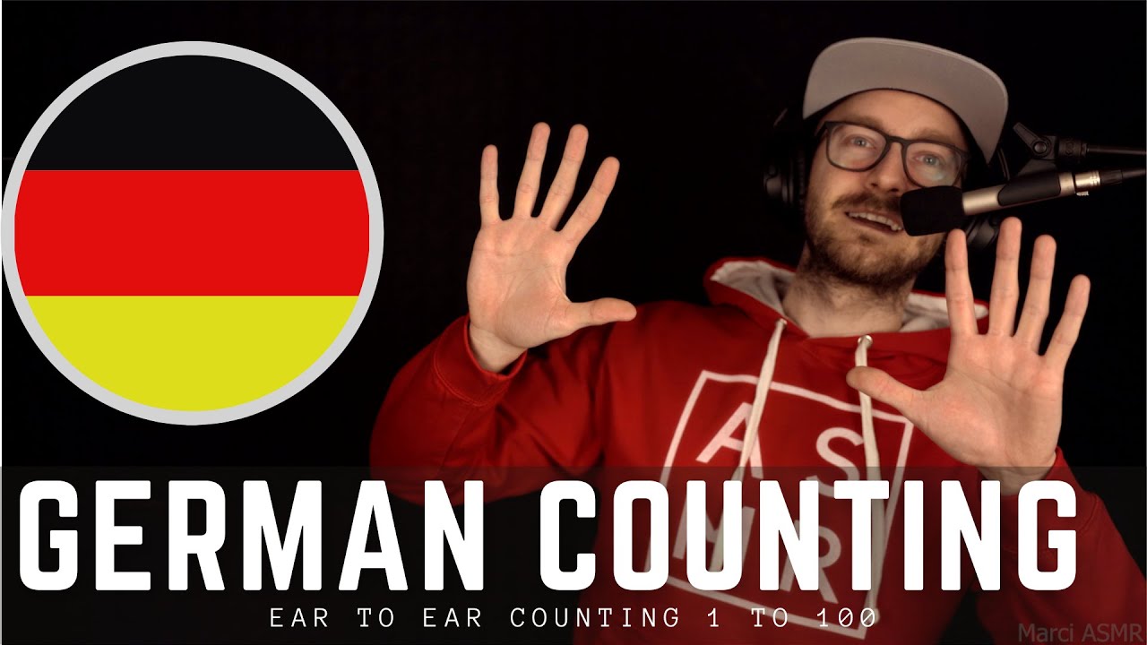 ASMR Counting in German  | Counting 1 to 100 | Male Whispering ASMR