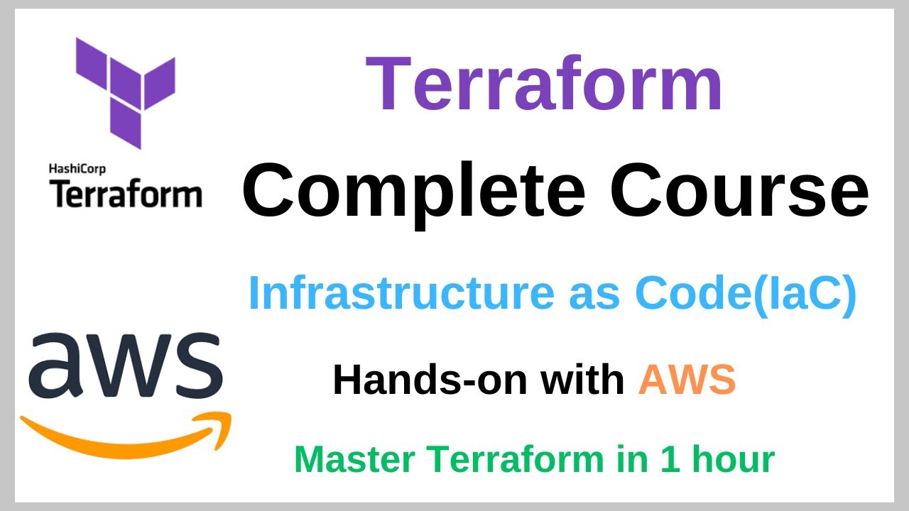Terraform Tutorial for Beginners | Master Hashicorp Terraform in 45 mins | Hands-on with AWS