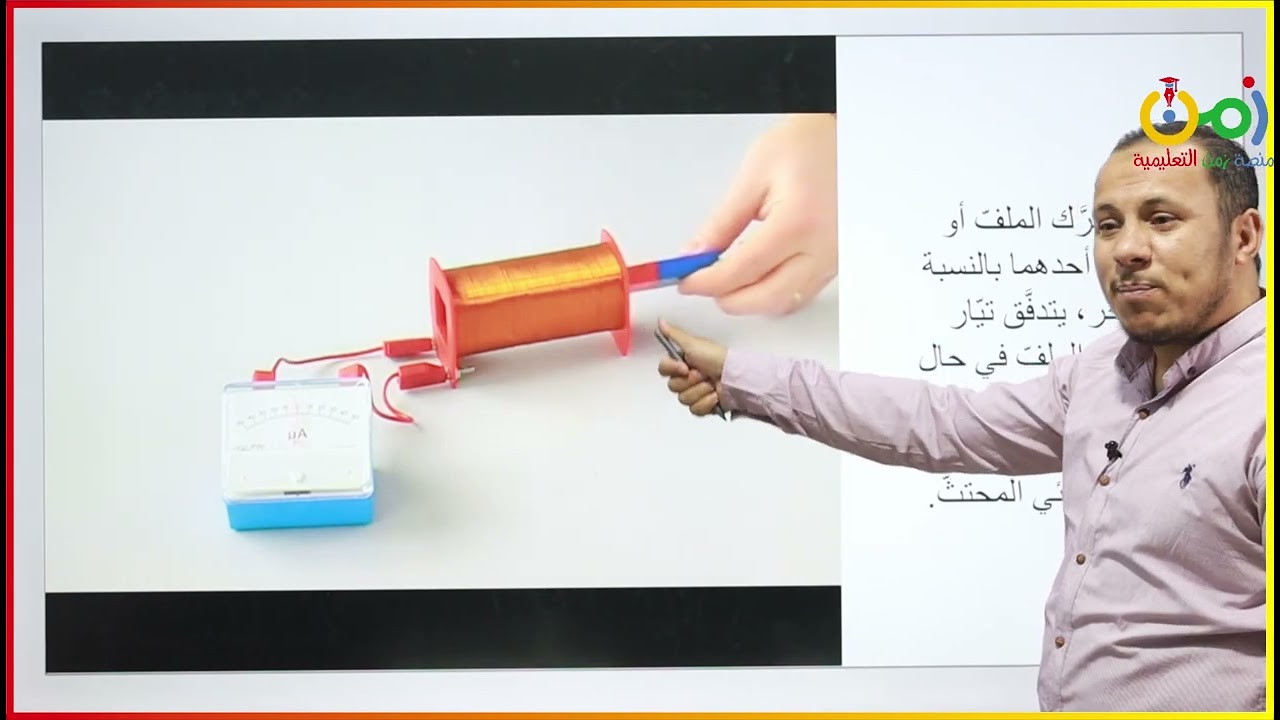 الصف العاشر / فيزياء / الفصل الأول / مولد الكهرباء