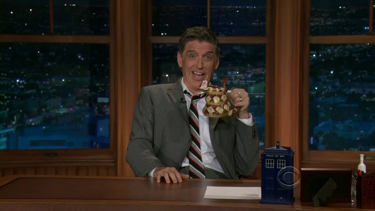 Late Late Show with Craig Ferguson 1/19/2011 Emily Deschanel, Rich Fulcher
