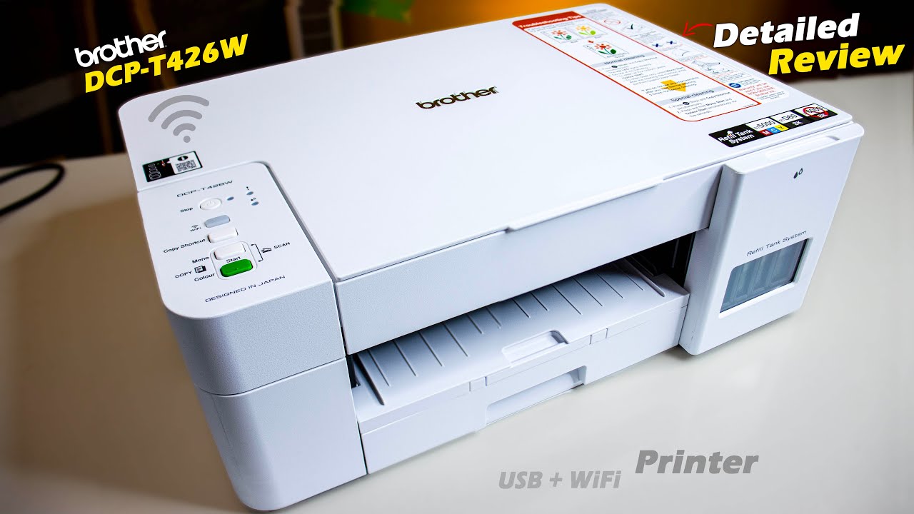 brother DCP-T426W Printer Review,  & Unboxing,( Best ink tank printer ) @ ₹10,999, dcp t426w printer