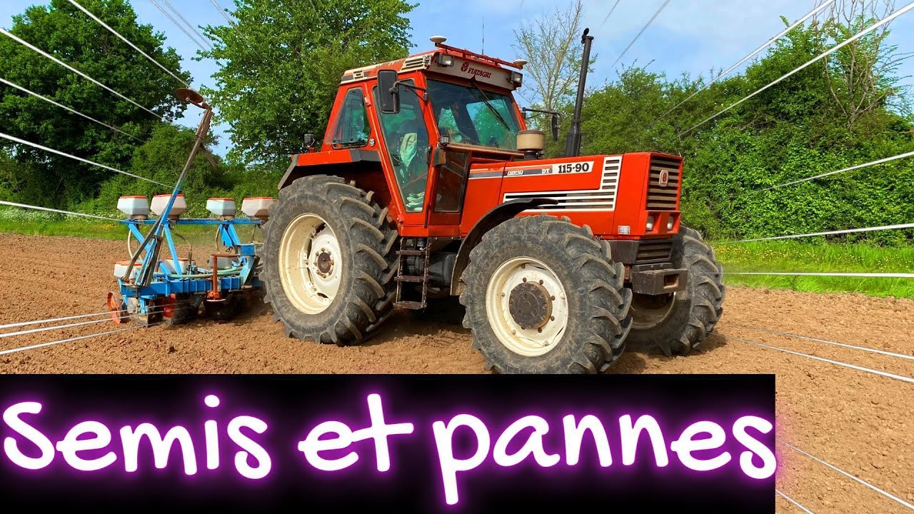 🚜SEMIS des 🌻TOURNESOLS - vidéo longue - 2025