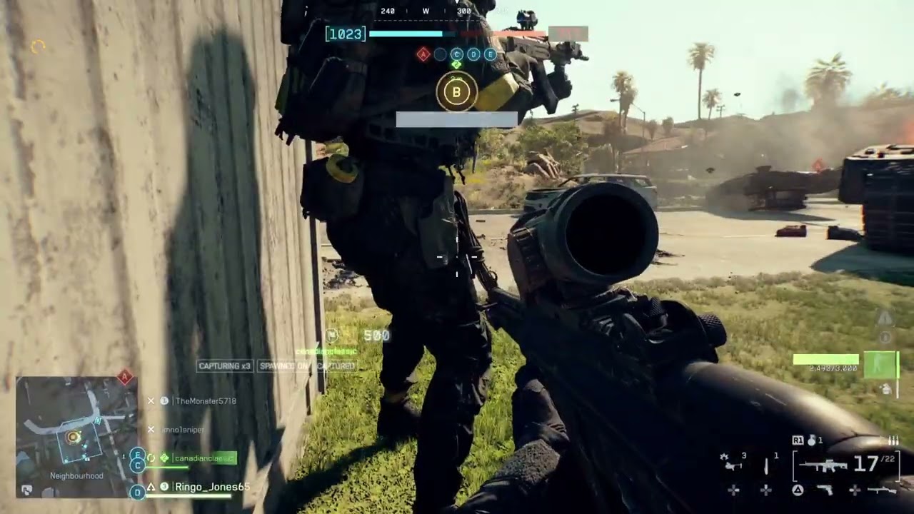 Battlefield 6 Multiplayer Tank Gameplay