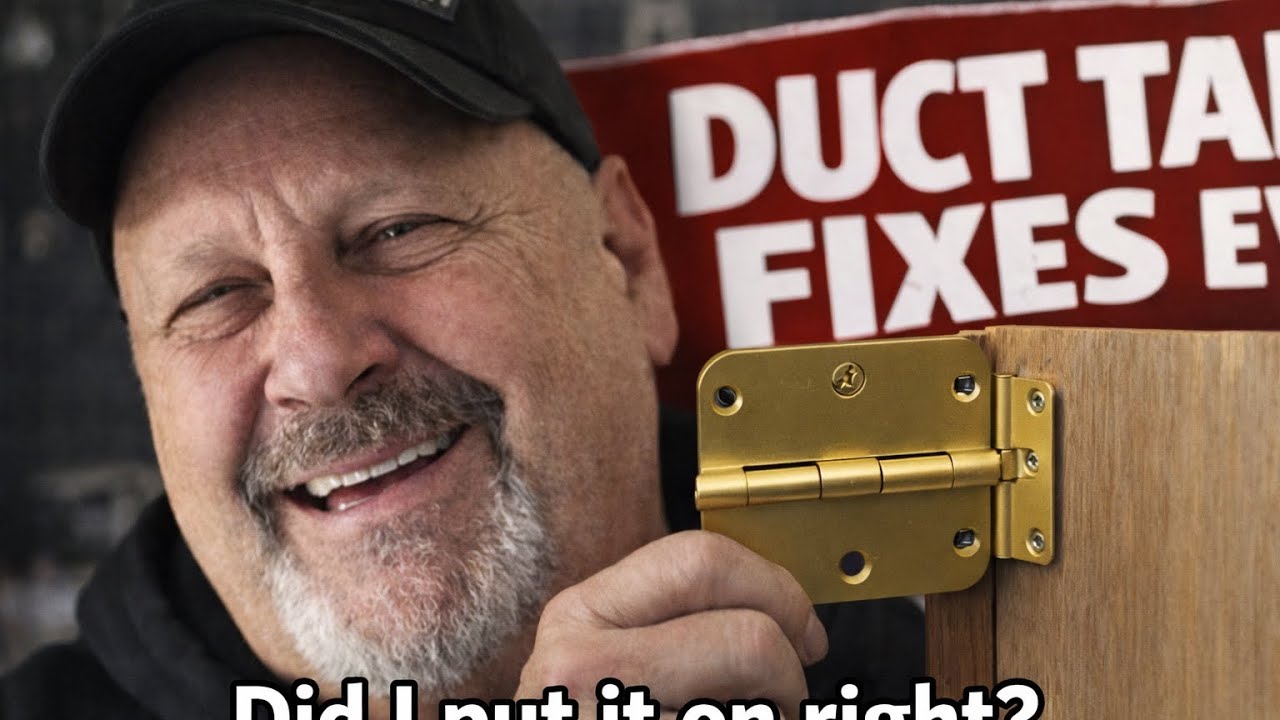 replacing hinges ￼#doorrepair 