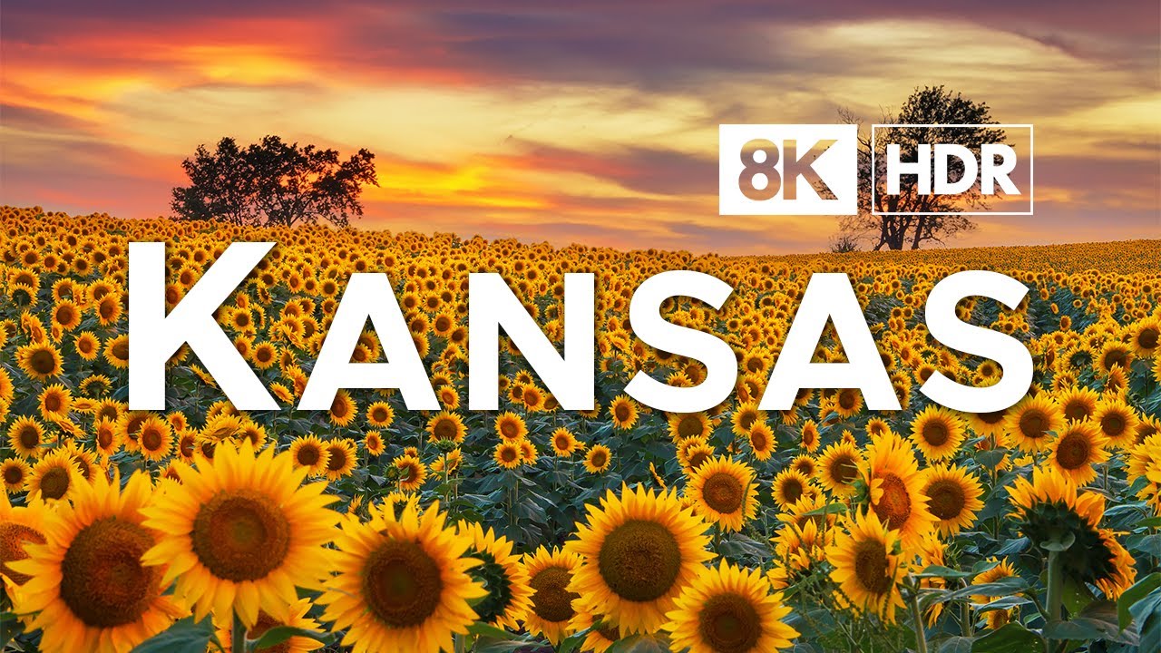 Kansas in 8K ULTRA HD HDR - The Sunflower State (60 FPS)