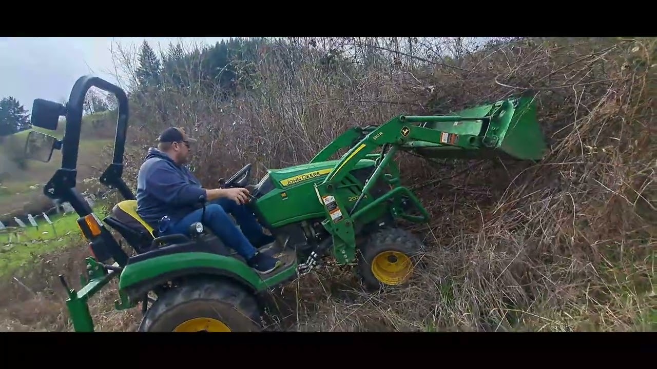Making trails on Rusty ranch Hill 