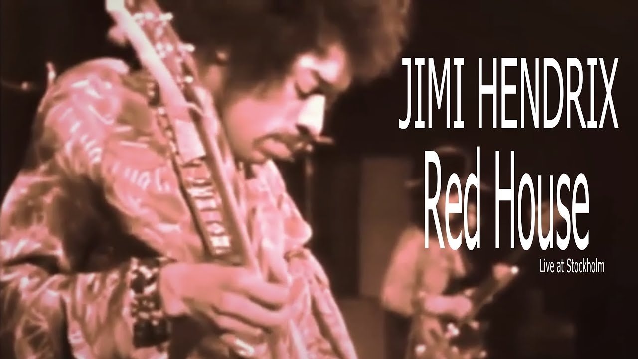 The Jimi Hendrix Experience - Red House - Koncert w Sztokholmie w 1969 roku Doskonała jakość