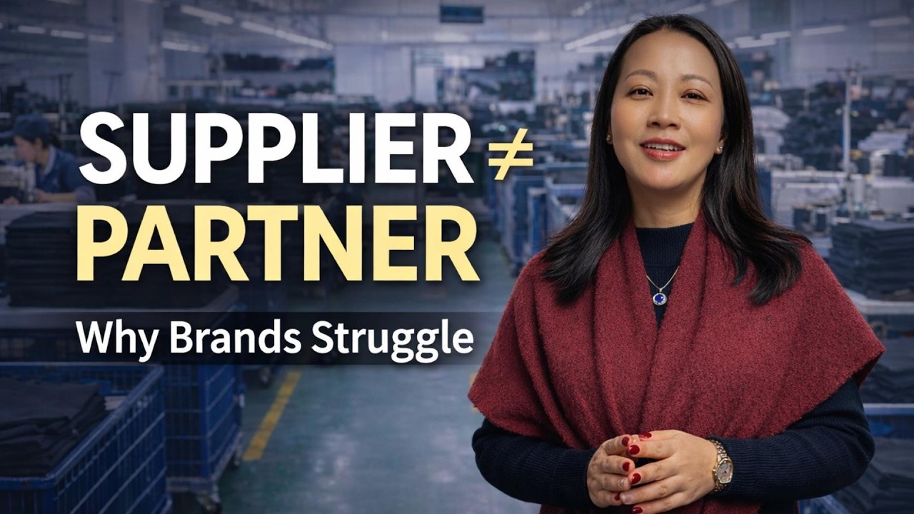 Suppliers vs Manufacturing Partners &mdash; What Brands Really Need