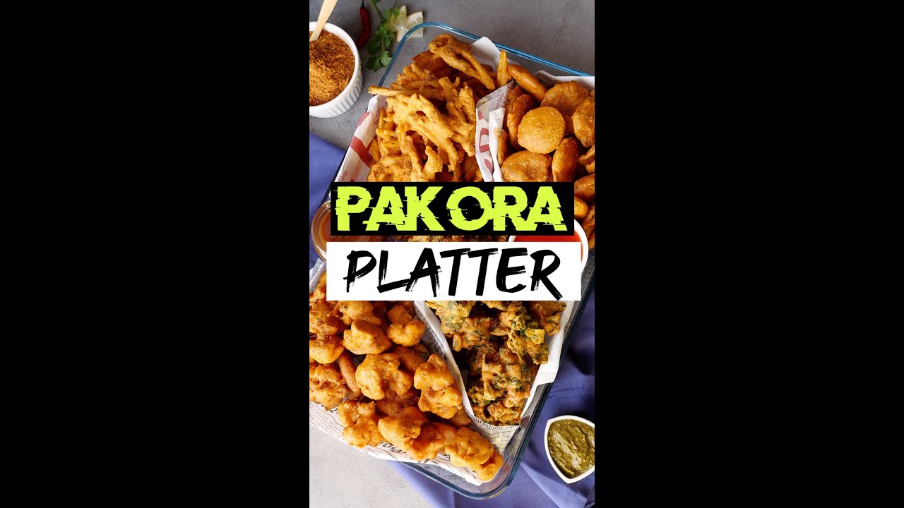 Quick Pakora Platter Recipe #Shorts By Food Fusion