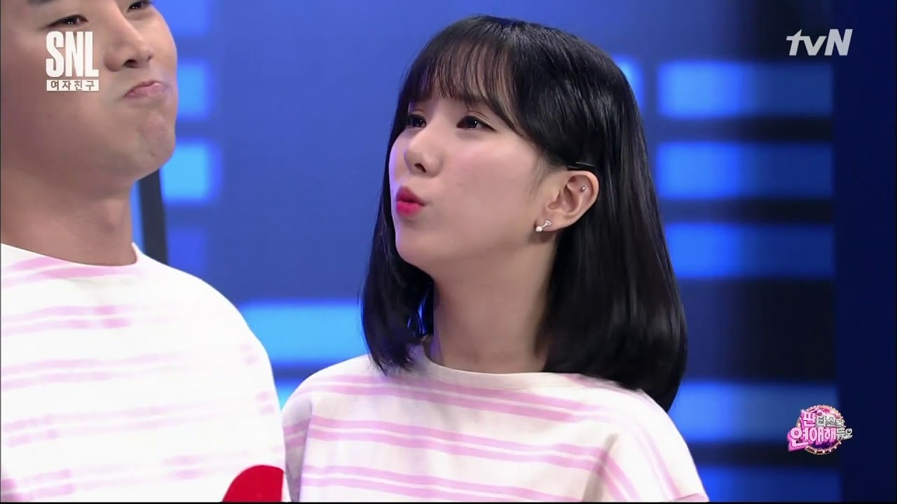 170909 Gfriend SNL Best Couple Contest (Eunha) [ENG SPANISH SUB/CC]