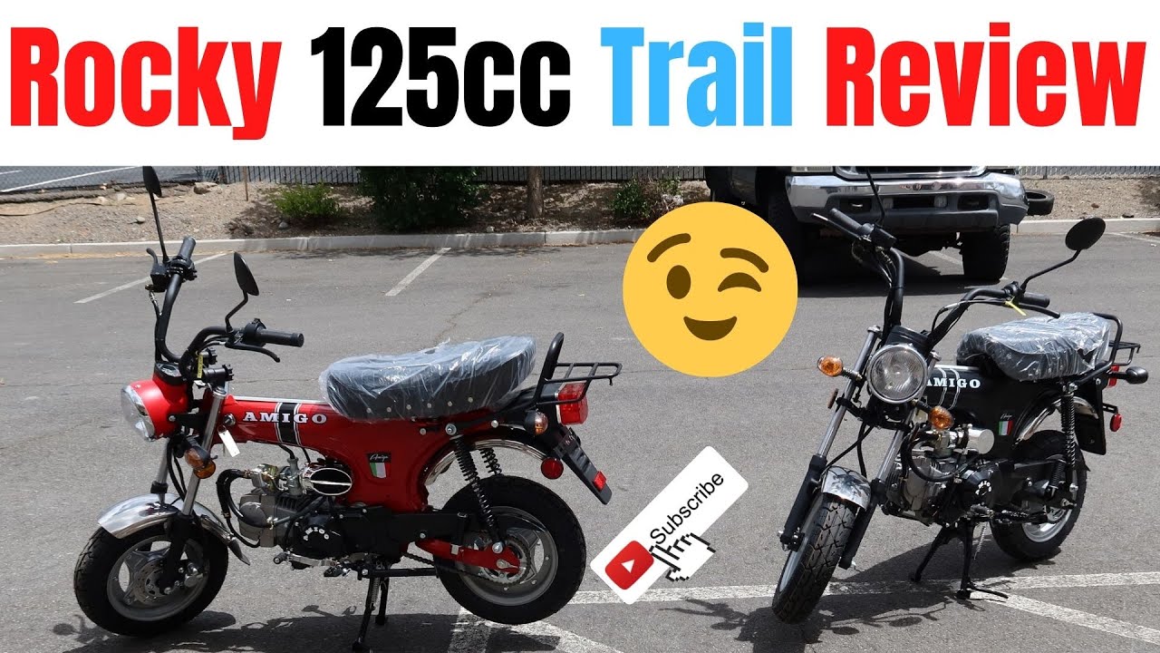 Обзор клона Amigo Rocky 125 Mini Trail Honda