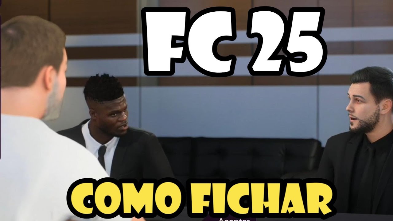 Como FICHAR jugadores en MODO CARRERA en EA Sports FC 25 (FIFA 25)✔️
