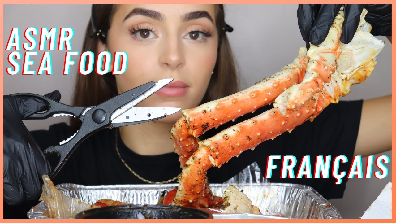ASMR SEA FOOD FRANÇAIS 😍🦞🍤🦀
