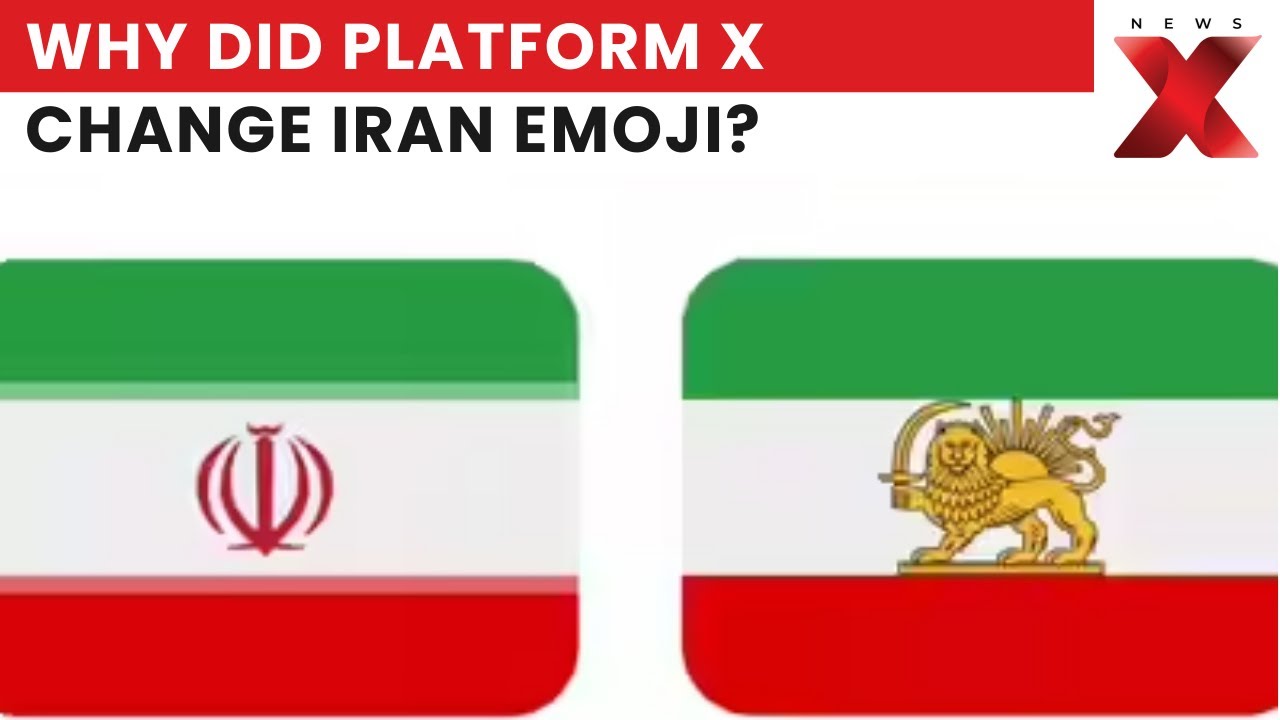 Iran Protests: Platform X Updates Flag Emoji To Pre-Revolutionary Lion-And-Sun Emblem