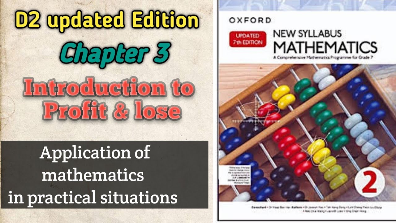 Chapter 3 Applications of Mathematics in Practical Situations  D2 Maths Updated Edition Solutions