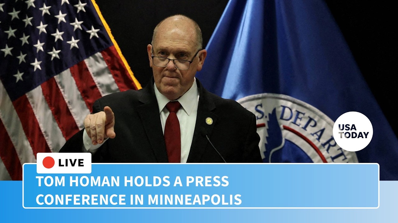 Tom Homan holds a press conference