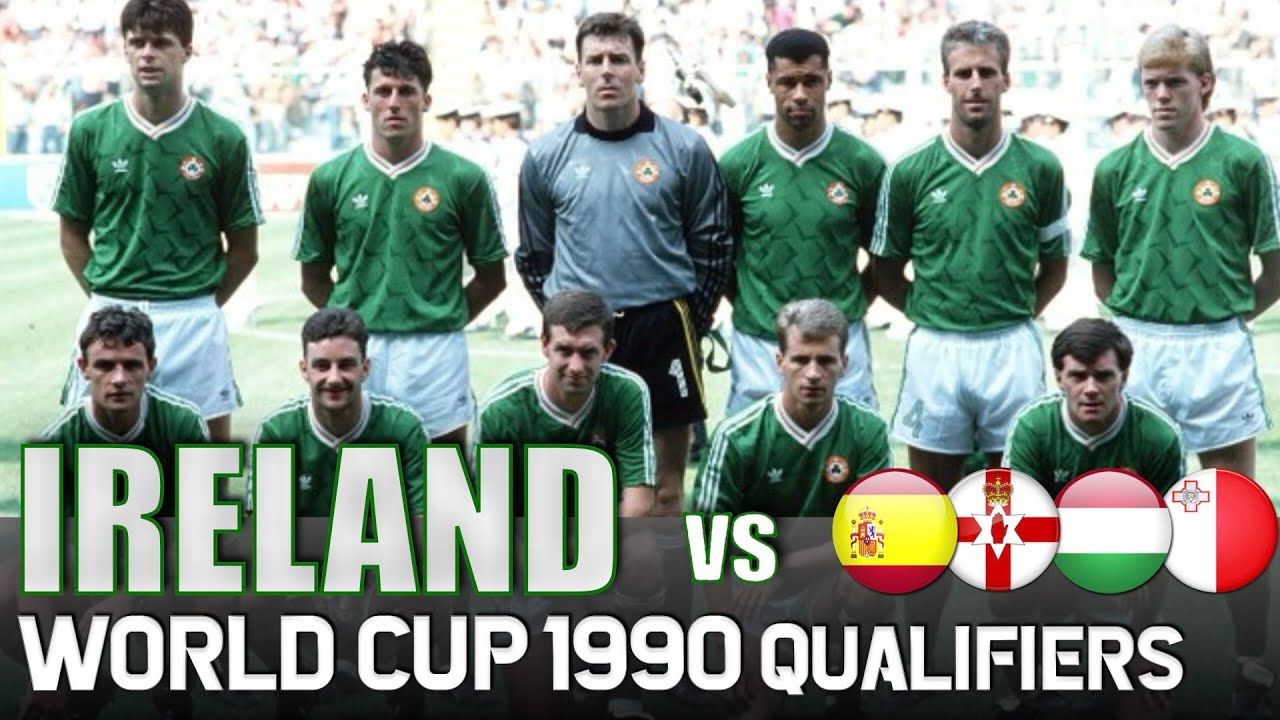 IRELAND World Cup 1990 Qualification All Matches Highlights | Road to Italy