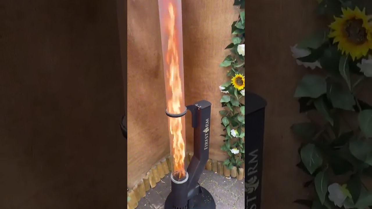 Pellet Rocket Stove#stove #winter #fire #heater #garden