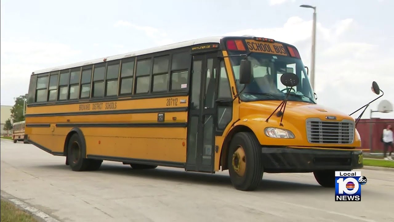 School buses can’t turn left causing hour-long commutes for students at this Weston school