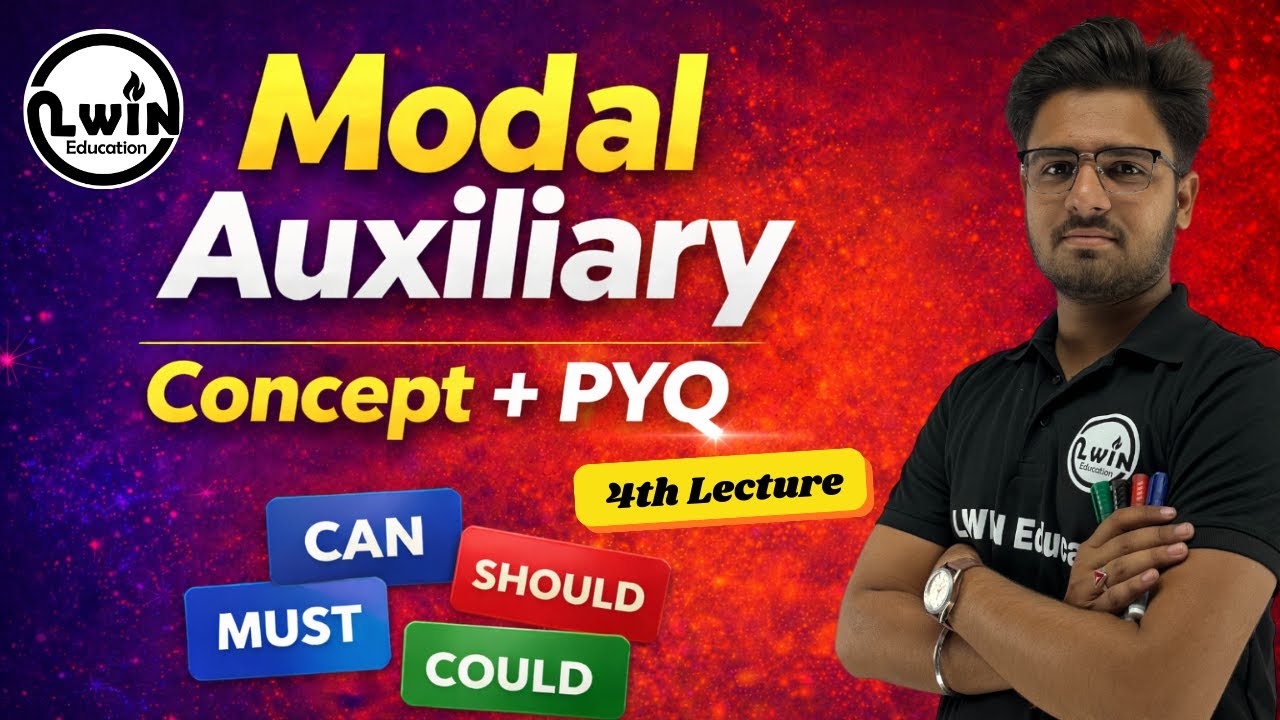 04. Modal Auxillary with PYQ's |🔥Class 12 English | Board-Oriented Concepts | Maharashtra Board