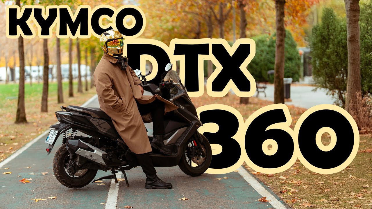 ARAZİ SCOOTER'I KYMCO DTX 360 !