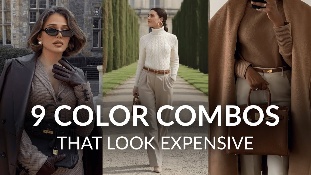 9 color combos that look expensive and chic - for elegant and classy women