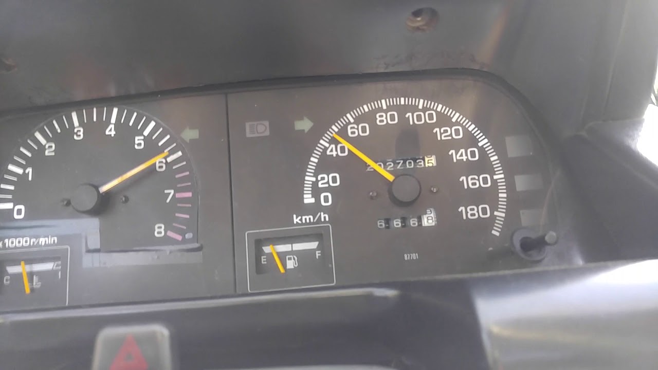 Top speed daihatsu charade giro g102 1993 1.6