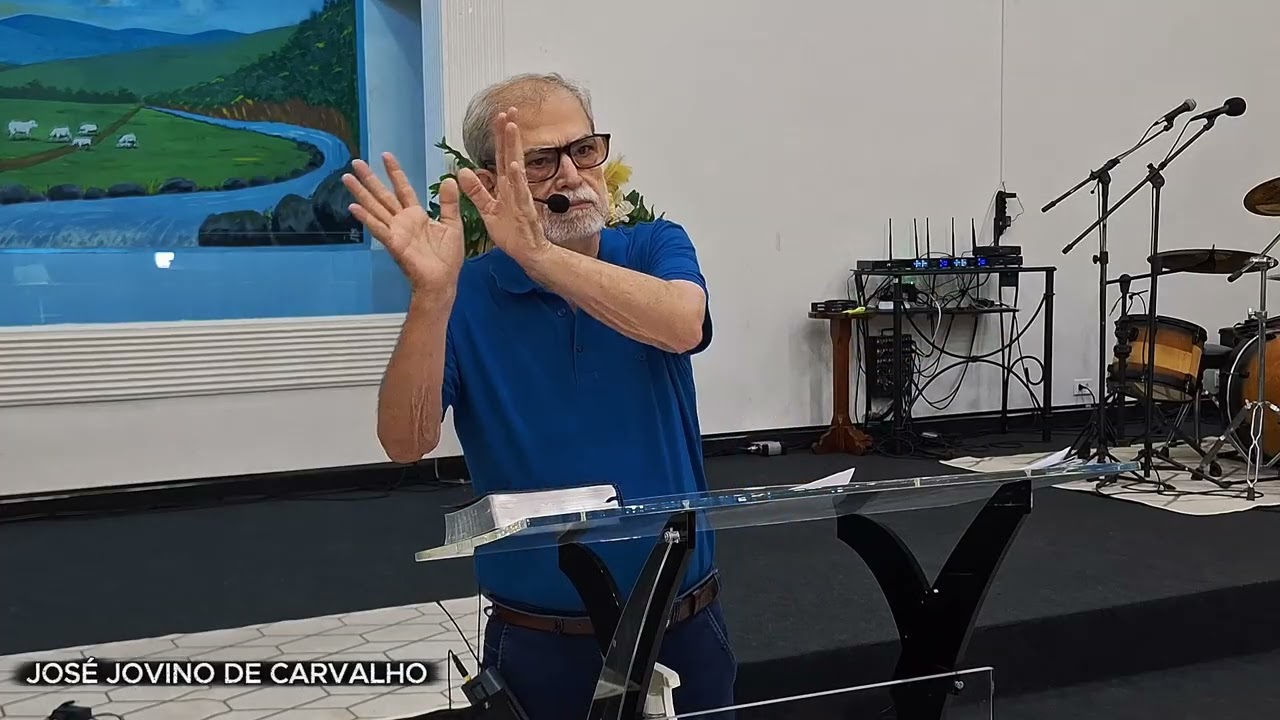 PREGAÇÃO EM 1 CORÍNTIOS CAP 12:4-11 IRMÃO JOVINO, PIB CACOAL