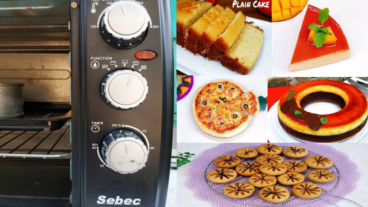 ইলেক্ট্রীক ওভেনের এ টু জেড,Oven Tutorial,Timing/Temperature details,Sebec Electric Oven