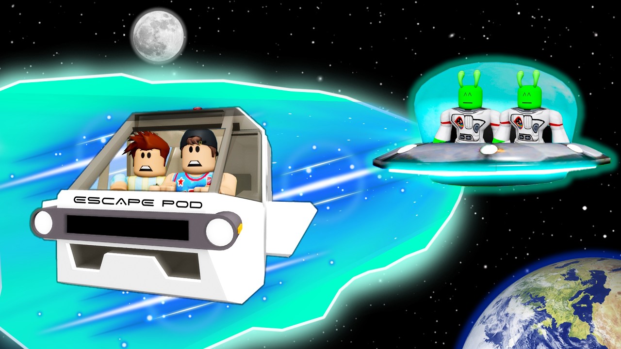 I Escape an ALIEN ABDUCTION in Brookhaven RP!!