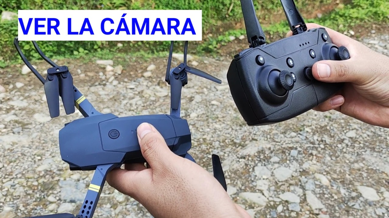 como VER LA CAMARA DE UN DRON EN EL CELULAR *E88 E99