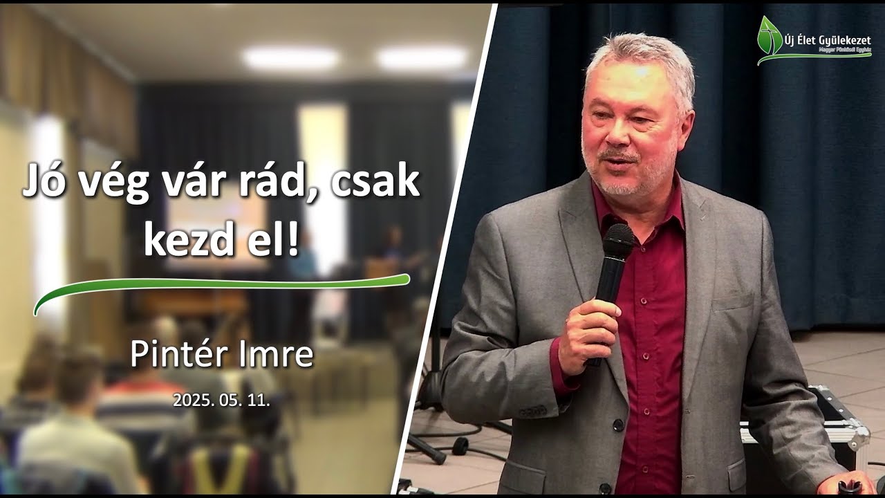 Pintér Imre - Jó vég vár rád, csak kezd el!