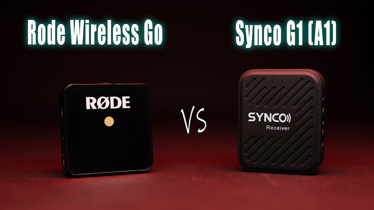 Synco Microphone G1 (A1) Vs Rode Wireless Go.