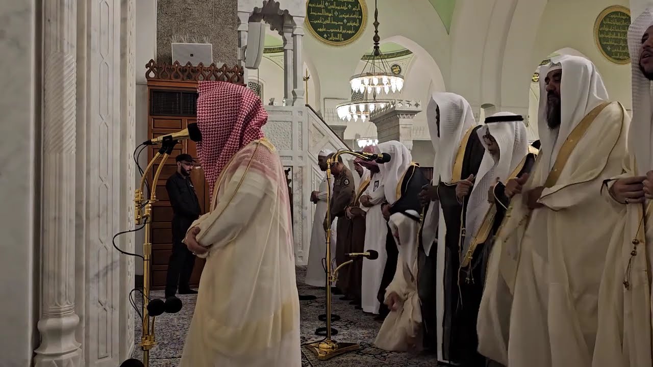 صلاة الفجر# الأربعاء 1 شوال 1445هـ# من رحاب مسجد قباء# الشيخ . د أحمد بن صابر الغامدي