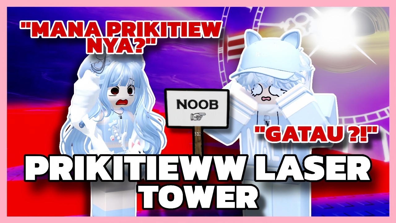 VIMEI vs TOWER LASER PRIKITIEWWW !! AGMAL DONTOL BIKIN EMOSI 😭