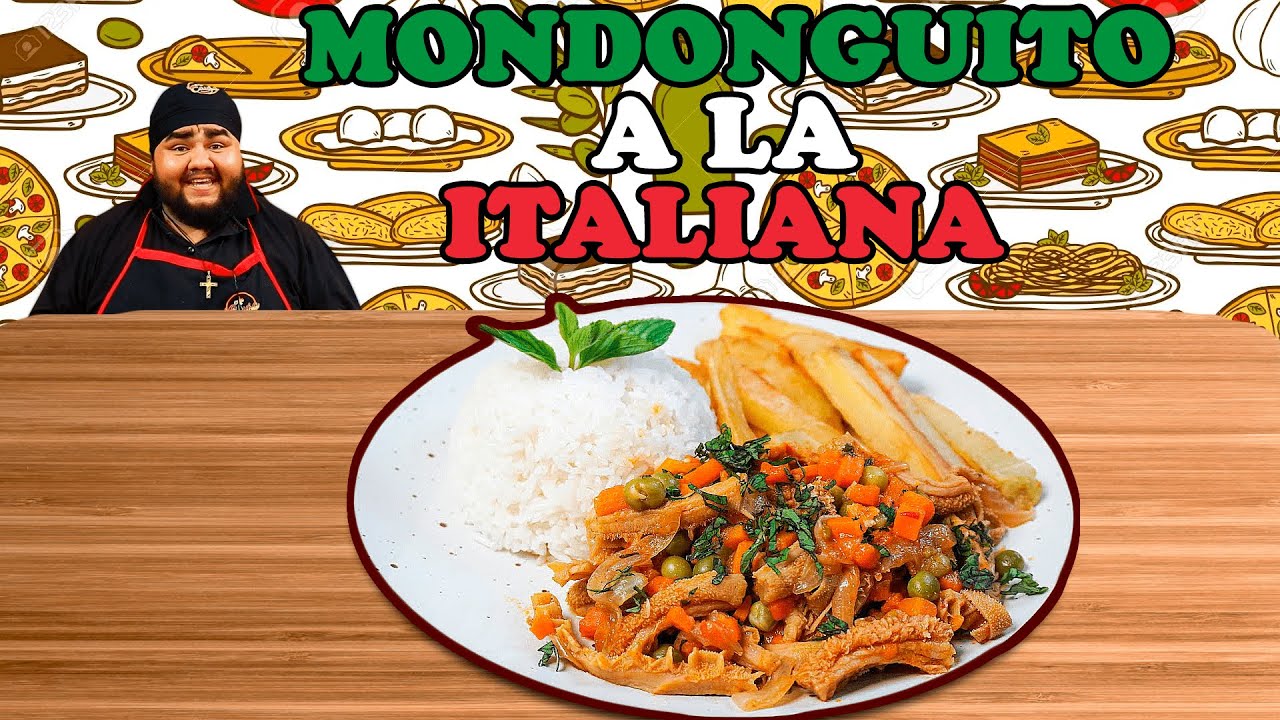 MONDONGUITO A LA ITALIANA 😋❤👨&zwj;🍳 | AJI CAUSA