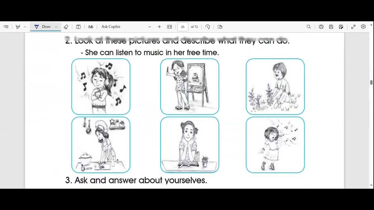 Hobbies/الصف الخامس#جيداء_صقر #moreenglishmorelove #المنهاج_السوري #english #خامس_ايمار