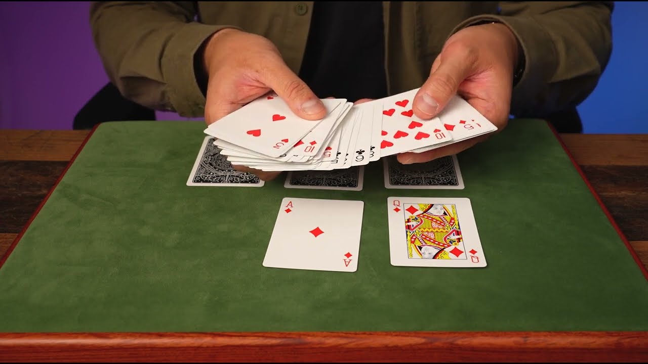 Craziest MATCHING Self-Working Card Trick!
