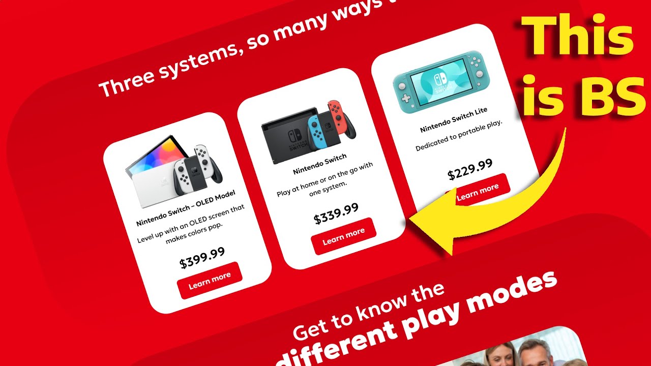 Nintendo Price Hikes Are Full of Crap