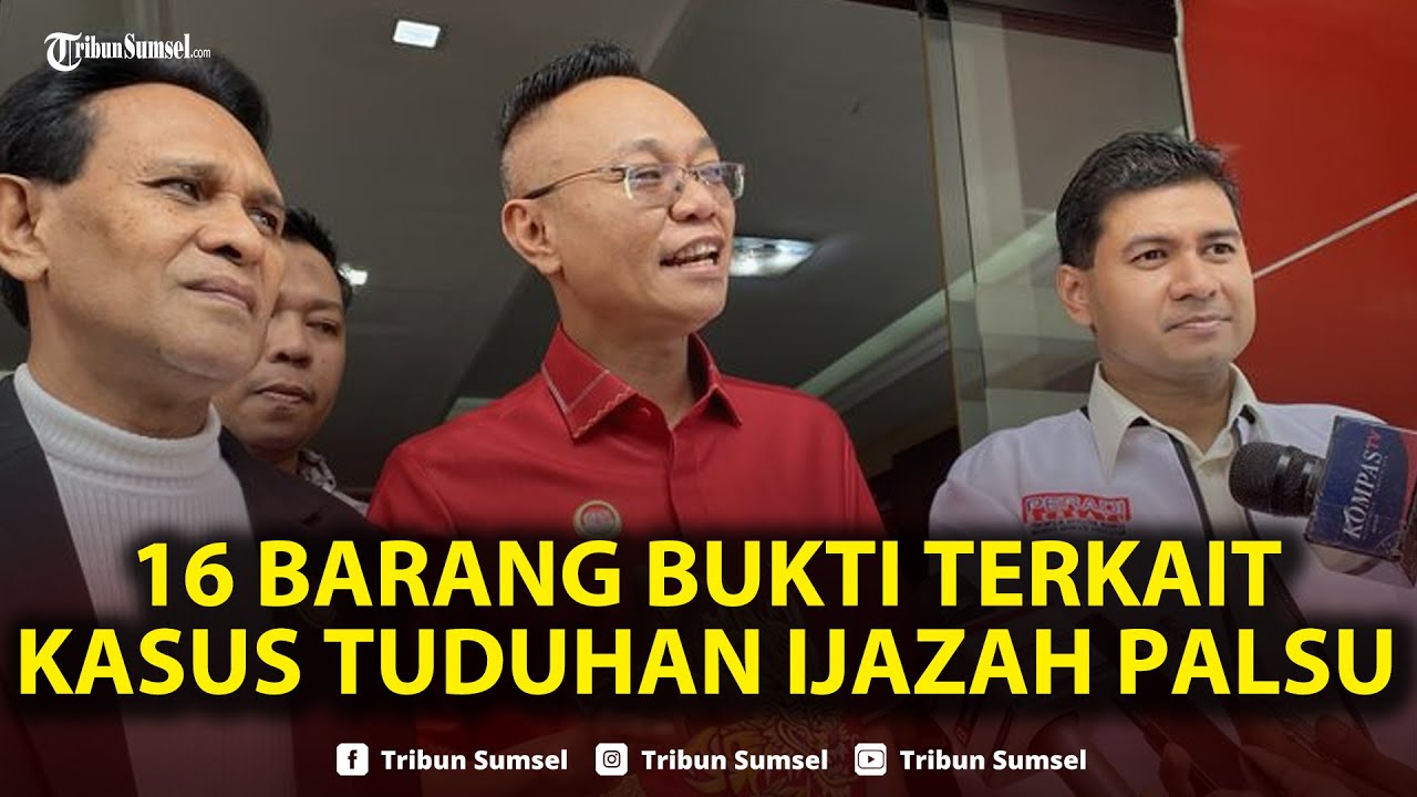 🔴BELA JOKOWI, Peradi Bersatu Bawa 16 Barang Bukti terkait Kasus Tuduhan Ijazah Palsu: Ada Video