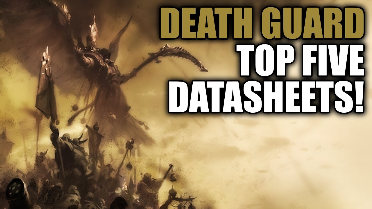 The Top 5 Competitive Death Guard Units In 10th Edition! | Warhammer 40k