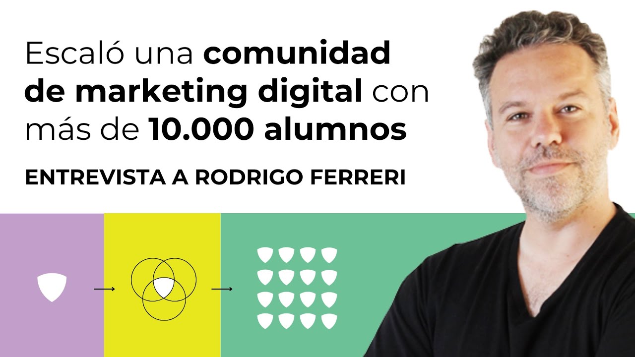 Escal&oacute; una comunidad de marketing digital con m&aacute;s de 10.000 alumnos   - Entrevista a Rodrigo Ferreri