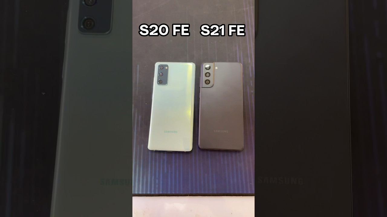 Samsung Galaxy S20 FE Vs Samsung Galaxy S21 FE Reboot Test
