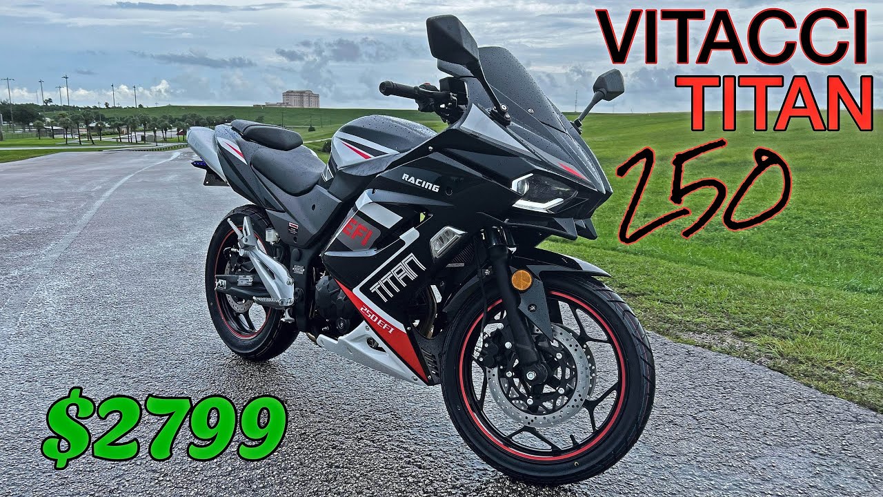 Vitacci Titan 250 - [2022] - Cheap Chinese Motorcycle - Highway Capable!