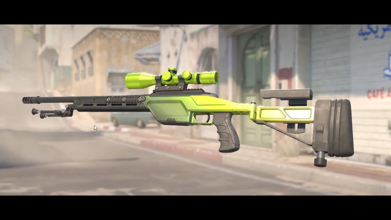 Counter strike 2 beta - New weapon looks ( SSG 08 | Acid Fade scope)