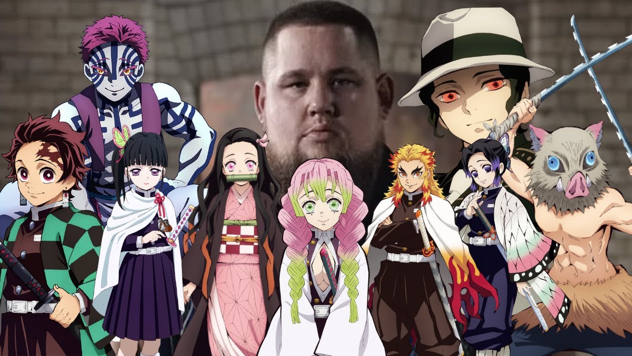 Demon Slayer characters sing 'Human'