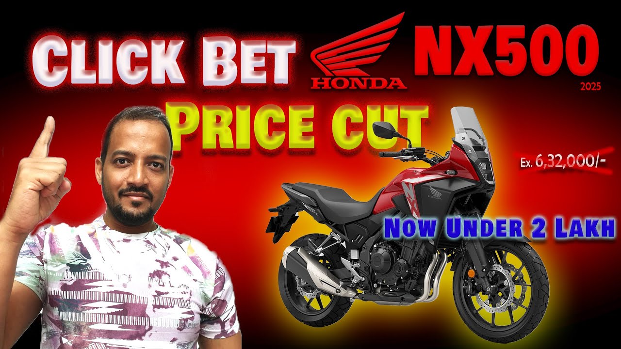 HONDA NX500 get massive price cut
